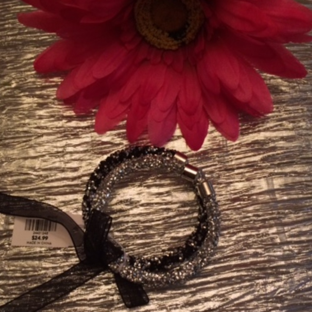 NWT Set of 2 Glitter Bracelets by Loft